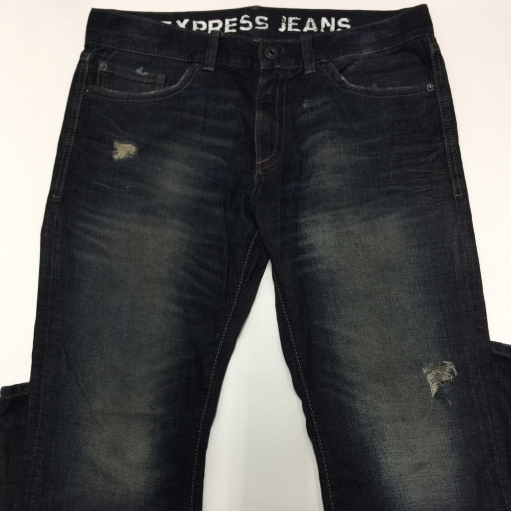 Express Slim Low Rise Jeans